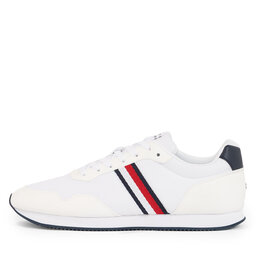 

Снікерcи Tommy Hilfiger Lo Runner Mix FM0FM04958 White YBS, Білий
