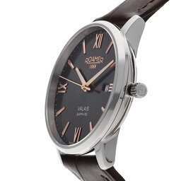 

Годинник Roamer Valais 958844 41 53 05 Silver/Brown, Коричневий