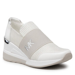 MICHAEL Michael Kors Sneakers MICHAEL Michael Kors Felix Trainer 43S2FXFS1D Wht/Silver