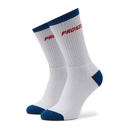 PROSTO. Șosete Lungi pentru Bărbați PROSTO. KLASYK Batu 3041 White