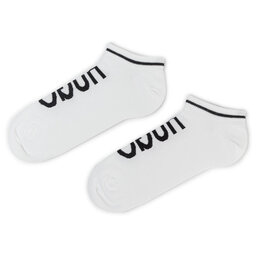 

Набір 2 пар низьких шкарпеток unisex Hugo 2P As Logo Cc 50401967 100, Білий