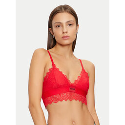 HUGO Hugo Bralette melltartó 50502786 Piros