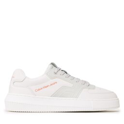 

Снікерcи Calvin Klein Jeans Chunky Cupsole High/Low Freq YM0YM00613 White/Oyster Mushroom/Firecracker 0LG, Білий