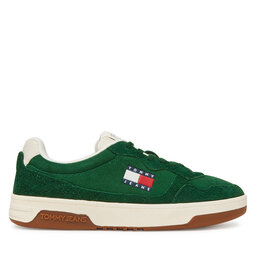 Tommy Jeans Laisvalaikio batai Tommy Jeans Tjm Cupsole Suede EM0EM01568 Žalia