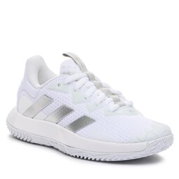 adidas Schuhe adidas SoleMatch Control Tennis Shoes ID1502 Ftwwht/Silvmt/Greone