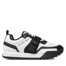 Снікерcи Calvin Klein Jeans Toothy Runner Clip Hardware YM0YM00625 White/Black YBH, Білий