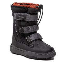 Geox Stivali da neve Geox J Bunshee Pg B Abx B J26D8B 0FUME C9BN6 S Black/Rust