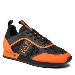 EA7 Emporio Armani Sneakers EA7 Emporio Armani X8X027 XK050 T669 Black+Orange Tiger