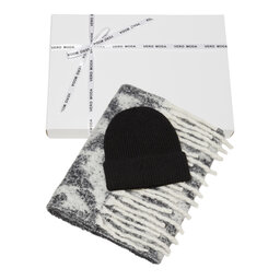 Vero Moda Sada čepice a šál Vero Moda 10292366 Birch 4280303