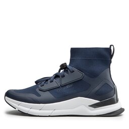 

Снікерcи Calvin Klein Recycled High-Top Sock Trainers HM0HM00760 Navy/Medium Charvoal 0G0, Cиній