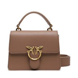 Pinko Borsetta Pinko Love One Top Handle Mini Light 100071 A0F1 Biscotto Zenzero/Antique Gold