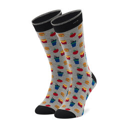 Cabaïa Calcetines altos para mujer Cabaïa Romain & Quentin SOKFW2122 Gris