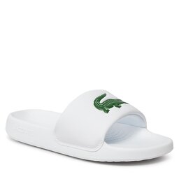 Lacoste Pantoletten Lacoste Serve Slide 1.0 123 1 Cuj Wht/Grn