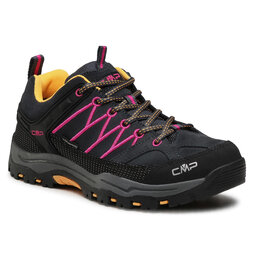 CMP Botas de montaña CMP Kids Rigel Low Trekking Shoes Wp 3Q13244J Antracite/Bouganville 54UE