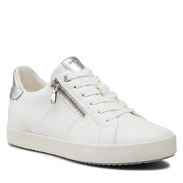 Geox Laisvalaikio batai Geox D Blomiee C D166HC 0BCBN C0007 White/Silver