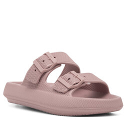 Bassano Sandaler och Slip-ons Bassano DUAL STRAP SLIPPER Różowy Jasny