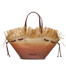 PINKO Rankinė Pinko Pagoda Extra Shopper . PE 24 PLTT 102911 A1R6 Smėlio