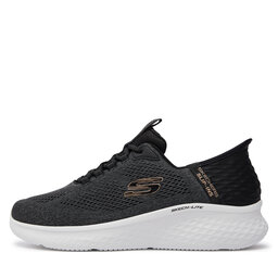 

Снікерcи Skechers Slip_Ins 232466 Bkgy, Сірий