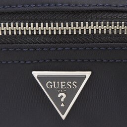 

Плоска сумка Guess Certosa Nylon Smart HMECRN P3163 BLU, Cиній