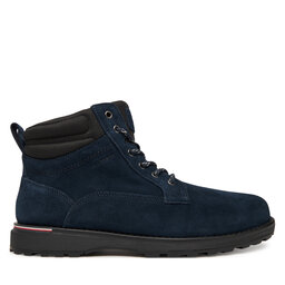 Tommy Hilfiger Μποτίνια Tommy Hilfiger Corporate W FM0FM05605 Σκούρο μπλε
