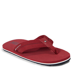 Tommy Hilfiger Infradito Tommy Hilfiger Im Bold Hilfiger Beach Sandal FM0FM04864 Rouge XJS