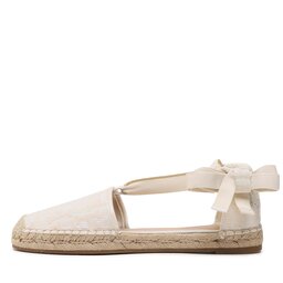 

Еспадрильї Tommy Hilfiger Closed Toe Espadrille Monogram W FW0FW07253 Whitedenimmonogram, Écru