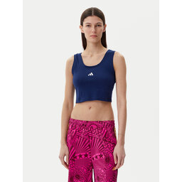 adidas adidas Felső Essentials Small Logo JC5939 Sötétkék Slim Fit