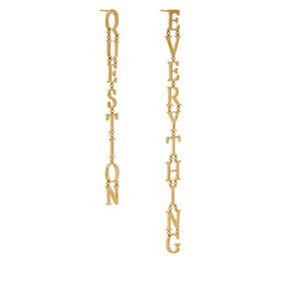 Off-White Orecchini Off-White OWOD203S23MET0017600 Oro