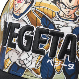 

Бейсболка Capslab Dragon Ball Z 4 Vegeta CL/DBZ4/1/VEG Black, Кольоровий