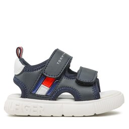 

Босоніжки Tommy Hilfiger Flag Velcro Sandal T1B2-32900-1355 M Blue 800, Cиній