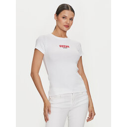 Guess Jeans Guess Jeans T-Shirt W4YI64 KA0H1 Weiß Slim Fit