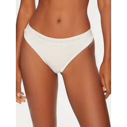 Tommy Hilfiger Tommy Hilfiger Στρίνγκ UW0UW05510 Εκρού