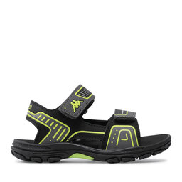 

Босоніжки Kappa 260864K Black/Lime 1133, Чорний