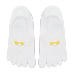 Vibram Fivefingers Kotníkové ponožky Unisex Vibram Fivefingers Ghost S15G01 White