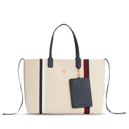 Tommy Hilfiger Táska Tommy Hilfiger Iconic Tommy Tote Corp AW0AW15157 0F6