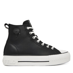 KARL LAGERFELD Sneakers aus Stoff KARL LAGERFELD Kampus Max KL60456 Schwarz