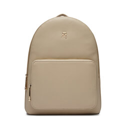 Tommy Hilfiger Ryggsäck Tommy Hilfiger Th Essential Sc Backpack AW0AW15719 White Clay AES