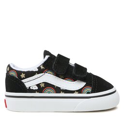 

Кросівки Vans Td Old Skool V VN0A38JNBOV1 Black/Multi, Чорний