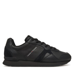 Tommy Hilfiger Sneakers Tommy Hilfiger T Hilfiger Core Lth Runner FM0FM06002 Schwarz