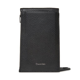 Calvin Klein Bolso para móvil Calvin Klein Foil Emboss Phone Crossbody LV04D1037G Negro