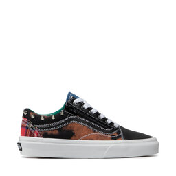 

Кеди Vans Old Skool Zip VN0A34939GB1 (Tartan Daze) Multiaciddye, Чорний