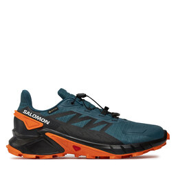 Salomon Παπούτσια για Τρέξιμο Salomon Supercross 4 Gore-Tex L47119800 Πράσινο