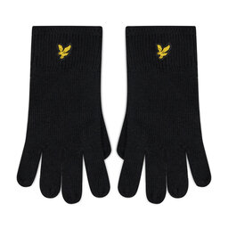 Lyle & Scott Mănuși pentru Bărbați Lyle & Scott Racked Rib Gloves GL304CL True Black