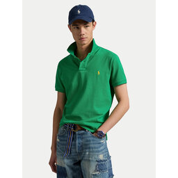 Polo Ralph Lauren Polo Ralph Lauren Polo marškinėliai 710536856456 Žalia Slim Fit