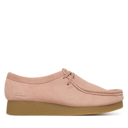Clarks Туфлі Clarks WallabeeEVOSh 26186342 Рожевий