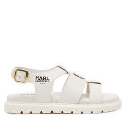 Karl Lagerfeld Kids Sandale Karl Lagerfeld Kids Z30372 M Écru