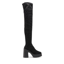 Altercore Cizme lungi muschetar Altercore Daphne Faux Negru