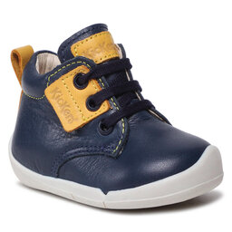 Kickers Snörskor Kickers Wazzap 858400-10 Marine Jaune 103