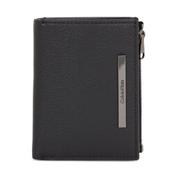 Calvin Klein Herren Geldbörse Calvin Klein Modern Bar Trifold 6Cc Detach K50K510886 Ck Black BAX