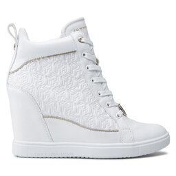 

Снікерcи Tommy Hilfiger Metallic Pop Sneaker Wedge FW0FW06118 White YBR, Білий